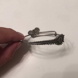 Peacock Feather Alex&Ani bracelet